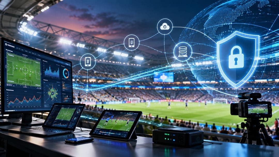 Stadium Analytics and Cybersecurity Networks