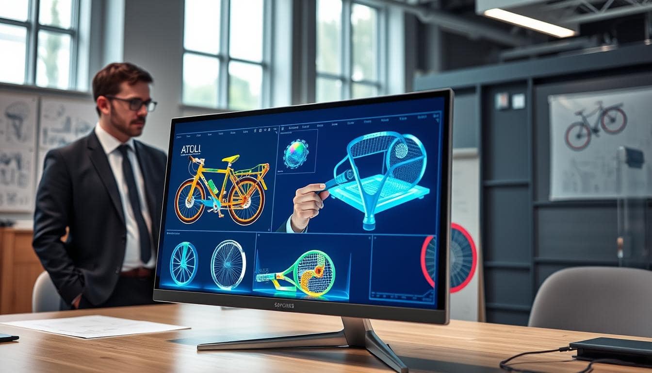 Sports Equipment Design with CAD and Simulation Technology